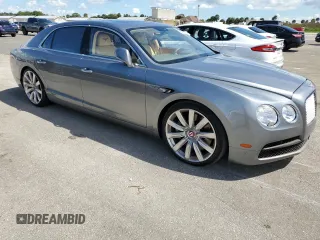 2015 Bentley Flying Spur V8 with VIN SCBET9ZA9FC043128, listed as a Copart auction lot 73826634 with Not provided miles and Non repairable. Bid and sale history available at DreamBid. Image 4.