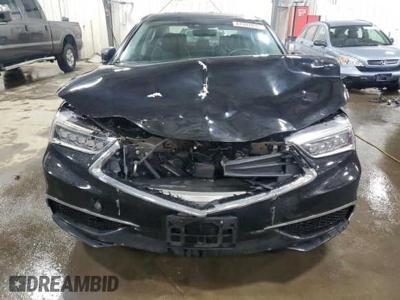 2020 Acura TLX w/Technology Pkg with VIN 19UUB3F43LA004051, listed as a Copart auction lot 47397835 with 55,765 mi miles and Salvage Title. Bid and sale history available at carsss.com. Image 5.