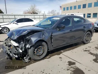 2014 Mazda 3 i SV with VIN JM1BM1T75E1149856, listed as a Copart auction lot 49240035 with 66,360 mi miles and Salvage Title. Bid and sale history available at DreamBid. Image 1.