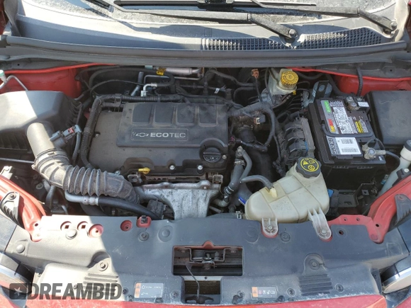2015 Chevrolet Sonic LTZ with VIN 1G1JE6SB6F4204741, listed as a Copart auction lot 62222065 with 110,643 mi miles and Clean title. Bid and sale history available at DreamBid. Image 12.