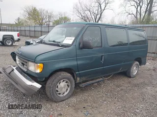 1996 Ford Econoline Cargo with VIN 1FMEE11H3THB23052, listed as a IAAI auction lot 41943008 with 161,522 mi miles and . Bid and sale history available at DreamBid. Image 2.