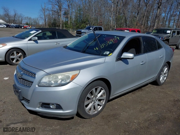 2013 Chevrolet Malibu LT with VIN 1G11E5SA9DF332443, listed as a IAAI auction lot 41853909 with 269,618 mi miles. Bid and sale history available at carsss.com. Image 2.