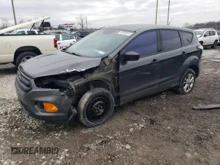2017 Ford Escape S with VIN 1FMCU0F79HUD35585, listed as a Copart auction lot 42918815 with 133,801 mi miles and Salvage Title. Bid and sale history available at carsss.com. Image 1.
