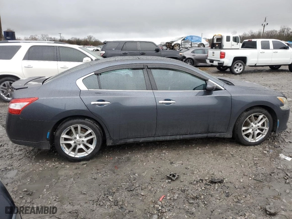 2009 Nissan Maxima 3.5 SV w/Premium Pkg with VIN 1N4AA51E39C860730, listed as a Copart auction lot 43963645 with 159,893 mi miles and Salvage Title. Bid and sale history available at carsss.com. Image 3.