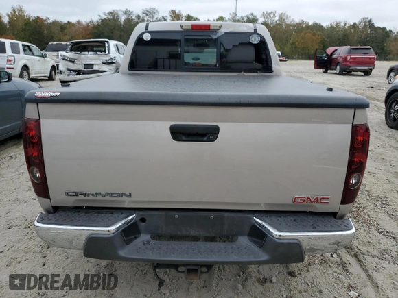 2006 GMC Canyon SLE2 with VIN 1GTCS136568327260, listed as a Copart auction lot 78055204 with 73,398 mi miles and Salvage Title. Bid and sale history available at carsss.com. Image 6.