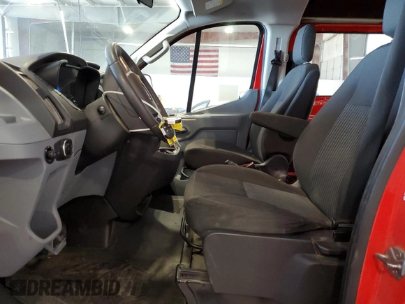 2018 Ford Transit with VIN 1FTYE1YM3JKA44517, listed as a Copart auction lot 52160235 with 13,538 mi miles and Clean Title. Bid and sale history available at carsss.com. Image 7.