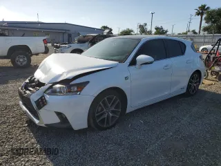 2016 Lexus CT 200h with VIN JTHKD5BH8G2253691, listed as a Copart auction lot 53565495 with 106,116 mi miles and Salvage title. Bid and sale history available at DreamBid. Image 1.