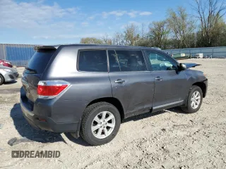 2013 Toyota Highlander with VIN 5TDZA3EH1DS034519, listed as a Copart auction lot 55595415 with Not Provided miles and Non Repairable. Bid and sale history available at DreamBid. Image 3.