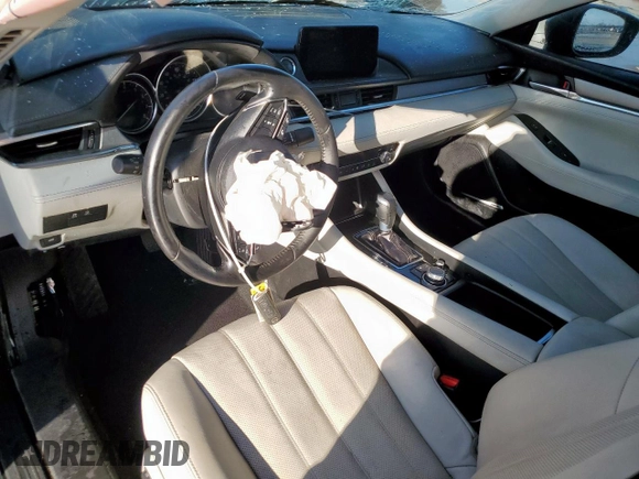 2019 Mazda 6 Grand Touring Reserve with VIN JM1GL1WY0K1502917, listed as a Copart auction lot 46403895 with 44,636 mi miles and Salvage Title. Bid and sale history available at DreamBid. Image 8.