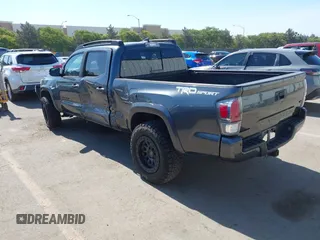 2020 Toyota Tacoma SR5 with VIN 3TMBZ5DN9LM025501, listed as a IAAI auction lot 42680028 with 109,404 mi miles and . Bid and sale history available at DreamBid. Image 3.
