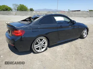 2016 BMW 2 Series 228i with VIN WBA1F9C53GV546624, listed as a Copart auction lot 57800425 with 96,608 mi miles and Salvage title. Bid and sale history available at DreamBid. Image 3.