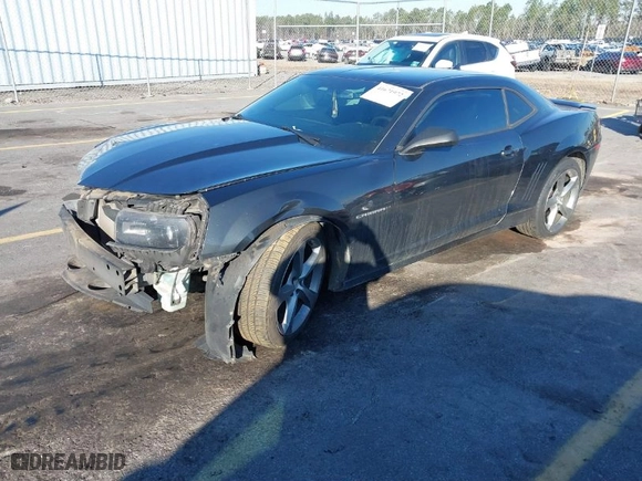 2014 Chevrolet Camaro LT with VIN 2G1FC1E33E9263437, listed as a IAAI auction lot 41671972 with NaN miles. Bid and sale history available at carsss.com. Image 2.