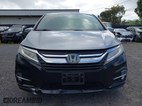 2019 Honda Odyssey Elite with VIN 5FNRL6H93KB077180, listed as a IAAI auction lot 41936408 with 75,168 mi miles and . Bid and sale history available at DreamBid. Image 12.