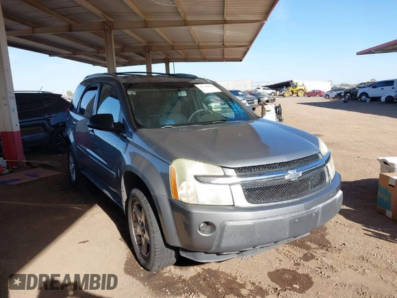 2005 Chevrolet Equinox LT with VIN 2CNDL63F756060637, listed as a IAAI auction lot 41718994 with 158,291 mi miles. Bid and sale history available at carsss.com. Image 1.