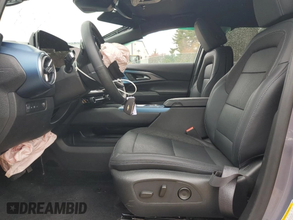 2024 Chevrolet Equinox EV LT with VIN 3GN7DLRR8RS295321, listed as a Copart auction lot 52962445 with Not Provided miles and Salvage Title. Bid and sale history available at DreamBid. Image 7.