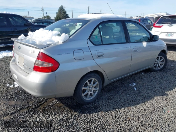 2003 Toyota Prius with VIN JT2BK18U430075703, listed as a IAAI auction lot 41549511 with 260,060 mi miles. Bid and sale history available at carsss.com. Image 4.