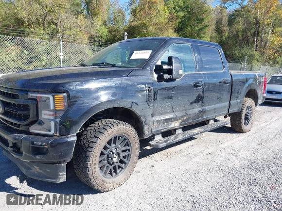 2021 Ford F-250 XL with VIN 1FT7W2BT1MED69541, listed as a IAAI auction lot 40546067 with Not provided miles and . Bid and sale history available at DreamBid. Image 2.