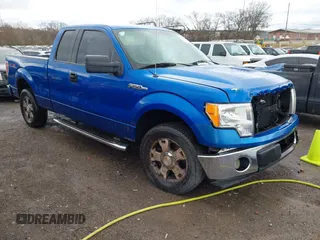 2010 Ford F-150 XL with VIN 1FTEX1CWXAFB73756, listed as a IAAI auction lot 41701901 with 420,808 mi miles. Bid and sale history available at carsss.com. Image 1.