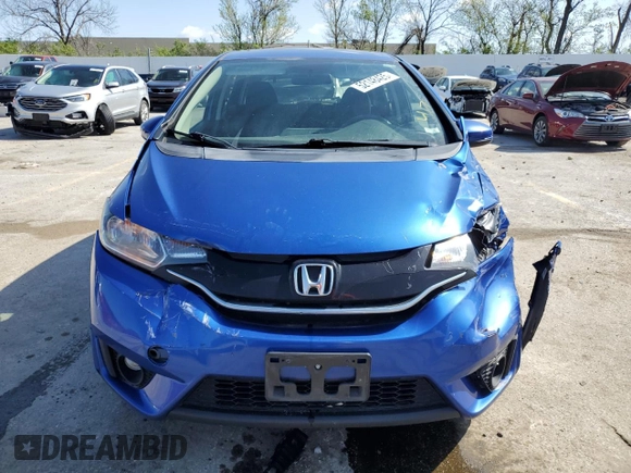 2017 Honda Fit EX with VIN JHMGK5H74HS006972, listed as a Copart auction lot 52148425 with 79,289 mi miles and Salvage Title. Bid and sale history available at carsss.com. Image 5.