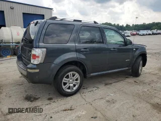 2008 Mercury Mariner Premier with VIN 4M2CU87158KJ29182, listed as a Copart auction lot 62868305 with 256,630 mi miles and Salvage title. Bid and sale history available at DreamBid. Image 3.
