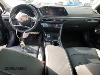 2022 Hyundai Sonata Hybrid Limited with VIN KMHL54JJ8NA038750, listed as a Copart auction lot 46151403 with 9,401 mi miles. Bid and sale history available at carsss.com. Image 8.