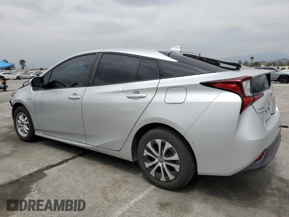 2020 Toyota Prius LE with VIN JTDL9RFU5L3019339, listed as a Copart auction lot 52778255 with 67,797 mi miles and Salvage Title. Bid and sale history available at DreamBid. Image 2.
