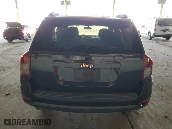 2014 Jeep Compass Sport with VIN 1C4NJCBA8ED881847, listed as a Copart auction lot 55325825 with 231,847 mi miles and Clean Title. Bid and sale history available at carsss.com. Image 6.