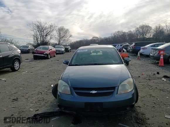 2005 Chevrolet Cobalt LS with VIN 1G1AL52F657589623, listed as a Copart auction lot 48238325 with 60,355 mi miles and Salvage Title. Bid and sale history available at DreamBid. Image 11.