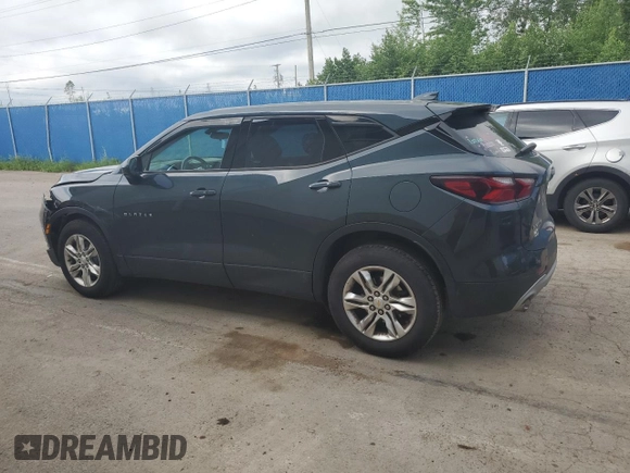 2019 Chevrolet Blazer with VIN 3GNKBGRS3KS666501, listed as a Copart auction lot 61902455 with 111,417 mi miles and Clean title. Bid and sale history available at DreamBid. Image 2.