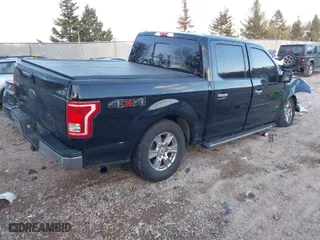 2016 Ford F-150 XLT with VIN 1FTEW1EP5GKE83662, listed as a IAAI auction lot 41441276 with NaN miles. Bid and sale history available at carsss.com. Image 4.