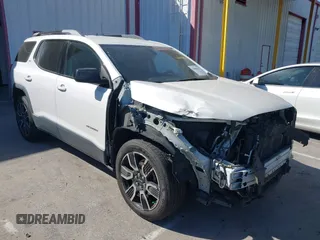 2019 GMC Acadia SLT with VIN 1GKKNMLS5KZ212989, listed as a IAAI auction lot 41839415 with 131,876 mi miles. Bid and sale history available at carsss.com. Image 1.