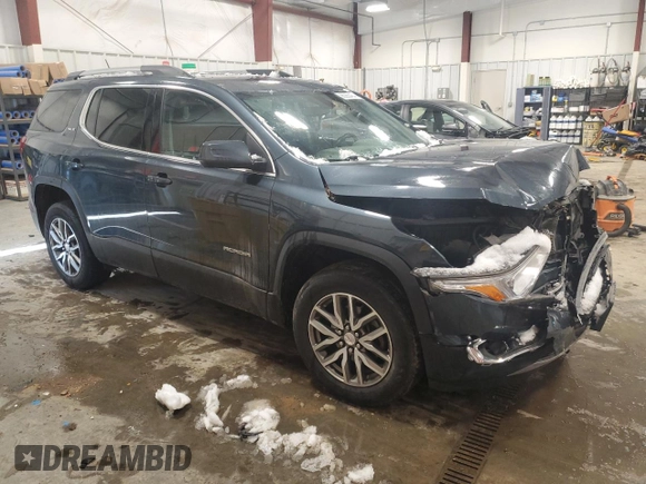 2019 GMC Acadia SLE with VIN 1GKKNSLS1KZ228420, listed as a Copart auction lot 86286464 with 52,983 mi miles and Salvage Title. Bid and sale history available at DreamBid. Image 4.