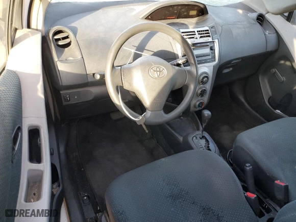 2007 Toyota Yaris with VIN JTDJT923375062335, listed as a Copart auction lot 85112574 with 0 mi miles and Salvage Title. Bid and sale history available at carsss.com. Image 8.