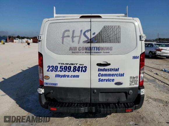 2019 Ford Transit с VIN 1FTYE9ZM3KKB64428, выставлен на аукционе Copart как лот 44021955 с пробегом 113 939 миль миль и На запчасти • Non repairable. История ставок и продаж доступна на DreamBid. Изображение 6.