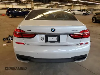 2017 BMW 7 Series with VIN WBA7F2C36HG422997, listed as a Copart auction lot 56149494 with Not Provided miles and Salvage Title. Bid and sale history available at DreamBid. Image 6.