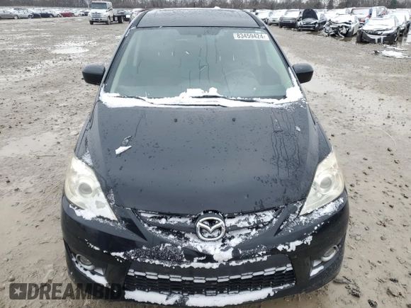 2009 Mazda 5 Touring with VIN JM1CR293X90358358, listed as a Copart auction lot 83459424 with 223,061 mi miles and Salvage Title. Bid and sale history available at carsss.com. Image 5.