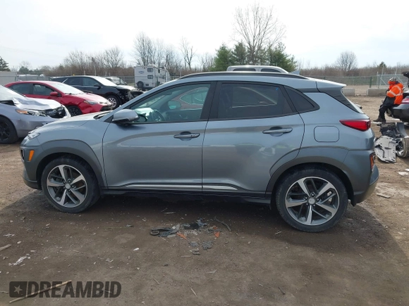 2020 Hyundai Kona Limited with VIN KM8K33A53LU398258, listed as a IAAI auction lot 41823907 with 65,915 mi miles. Bid and sale history available at carsss.com. Image 14.
