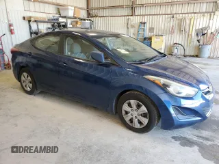 2016 Hyundai Elantra SE with VIN 5NPDH4AE9GH752076, listed as a Copart auction lot 53437545 with 117,971 mi miles and Clean Title. Bid and sale history available at DreamBid. Image 4.
