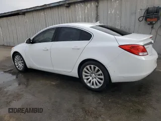 2012 Buick Regal with VIN 2G4GR5EK6C9181221, listed as a Copart auction lot 43464495 with 167,761 mi miles and Salvage Title. Bid and sale history available at carsss.com. Image 2.