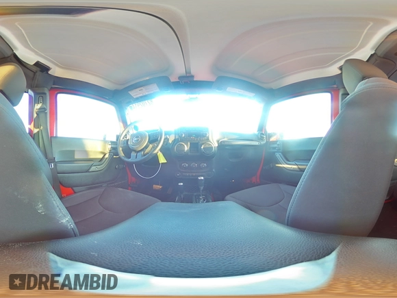 2018 Jeep Wrangler Unlimited Sport S with VIN 1C4BJWDG1JL816411, listed as a Copart auction lot 82702914 with 37,092 mi miles and Salvage Title. Bid and sale history available at DreamBid. Image 14.
