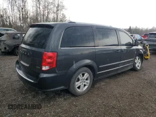 2011 Dodge Grand Caravan Crew with VIN 2D4RN5DG2BR762738, listed as a Copart auction lot 49528955 with 203,748 mi miles and Clean Title. Bid and sale history available at DreamBid. Image 3.
