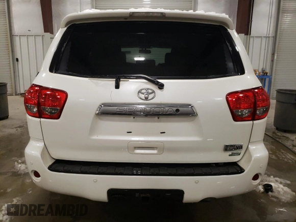 2014 Toyota Sequoia Platinum with VIN 5TDDW5G16ES102497, listed as a Copart auction lot 83867114 with 201,315 mi miles and Salvage Title. Bid and sale history available at carsss.com. Image 6.