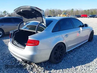 2012 Audi S4 Premium Plus with VIN WAUBGAFL3CA115005, listed as a IAAI auction lot 41632827 with 146,799 mi miles. Bid and sale history available at carsss.com. Image 4.