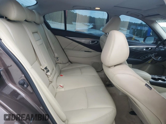 2017 Infiniti Q50 Premium z VIN JN1EV7AP7HM735755, wystawiony jako Copart lot #60472625 z przebiegiem 90 016 mil mil oraz Czysty tytuł • Clean title. Historia ofert i sprzedaży dostępna na DreamBid. Obrazek 10.