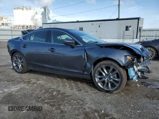 2016 Mazda Mazda6 i Grand Touring with VIN JM1GJ1W59G1422504, listed as a Copart auction lot 48706635 with 82,101 mi miles and Salvage Title. Bid and sale history available at carsss.com. Image 4.
