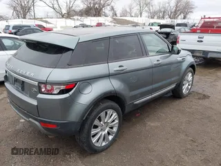 2015 Land Rover Range Rover Evoque Prestige with VIN SALVV2BG9FH024488, listed as a IAAI auction lot 41754265 with 87,714 mi miles and . Bid and sale history available at DreamBid. Image 4.