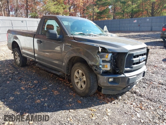 2017 Ford F-150 XL with VIN 1FTMF1E88HKC51000, listed as a IAAI auction lot 40738846 with 216,822 mi miles and . Bid and sale history available at DreamBid. Image 1.