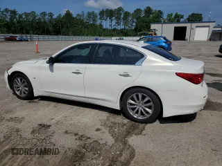 2014 Infiniti Q50 Sport with VIN JN1BV7AR2EM693415, listed as a Copart auction lot 59923525 with 202,658 mi miles and Clean title. Bid and sale history available at DreamBid. Image 2.