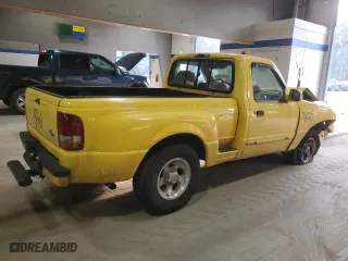 1996 Ford Ranger XLT with VIN 1FTCR10X5TPB17610, listed as a Copart auction lot 42494995 with 309,472 mi miles and Salvage Title. Bid and sale history available at carsss.com. Image 3.