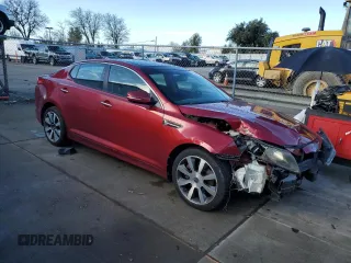 2013 Kia Optima SX with VIN 5XXGR4A65DG136854, listed as a Copart auction lot 44851255 with 139,801 mi miles and Salvage Title. Bid and sale history available at carsss.com. Image 4.